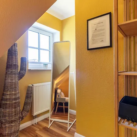 Suederpiep - 4 Individuelle Nahe Suedstrand Auster - Helle Maisonette Mit 2 Schlafzimmern & Balkon アパート ザンクト・ペーター・オルディング