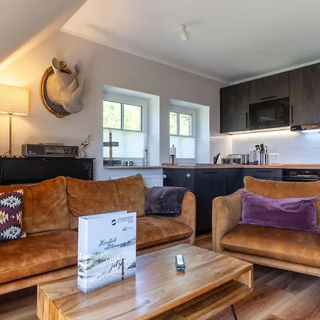 アパート Suederpiep - 4 Individuelle Nahe Suedstrand Auster - Helle Maisonette Mit 2 Schlafzimmern & Balkon *